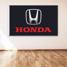 Honda Logo 3x5 ft Banner Car Racing Show Garage Man Cave Wall Sign Flag