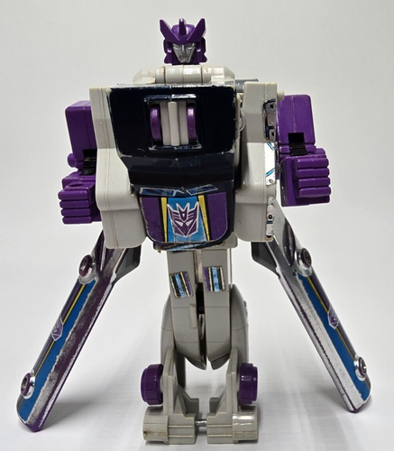 Transformers G1 Octane Action Figure Airplane VTG Plane Robot Incomplete - Picture 5 of 11