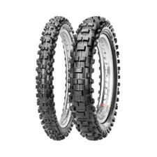 Satz Maxxis Enduro Reifen Set M7314K 140/80-18 70R TT + M7313 90/90-21 54R