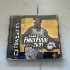 NCAA Final Four 2001 PS1 PlayStation 1 + Reg Card - Complete Tested