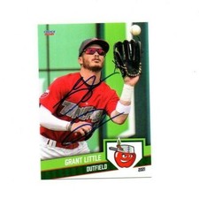 Grant Little signed autograph 2021 Fort Wayne Tincaps baseball card Padres 