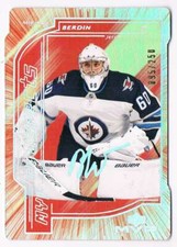 2020-21 MVP COLORS & CONTOURS MIKHAIL BERDIN 095/250 WINNIPEG JETS #110