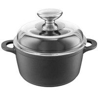 Topf Deckel Induktion Backofenfest Kochtopf Einkochtopf Suppentopf 1,25 L