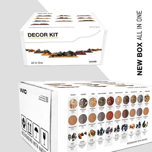 WIO - Ibon River Kit - Complete Aquarium Decor Rock Aquascaping Gravel Kit - Picture 3 of 3