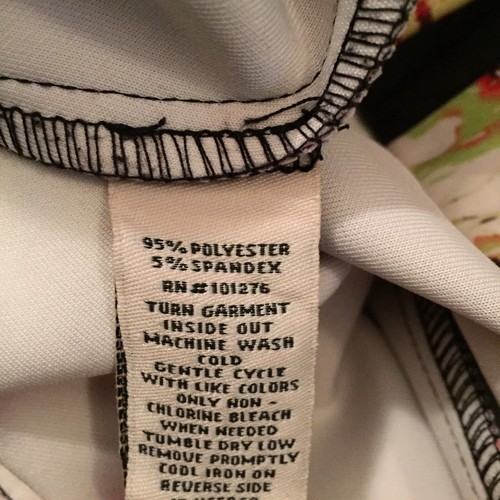 ECI Skirt Medium Multicolor Floral Knee Length Unlined Pull On - Picture 9 of 9