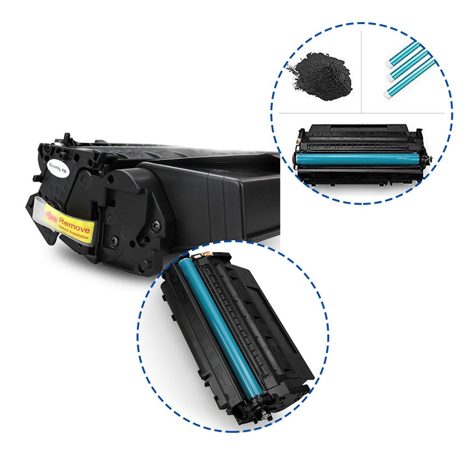 2 Toner Alta Resa Per HP LaserJet Confezione 2 Cartucce Toner Compatibili HP CF280X, Per Stampanti Laserjet Pro 400 M425dn E Modelli Simili Cartucce Toner HP 80X - Foto 6