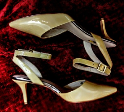 louise et cie esperance 10M Bisque kid leather,heel 2.5''-3''