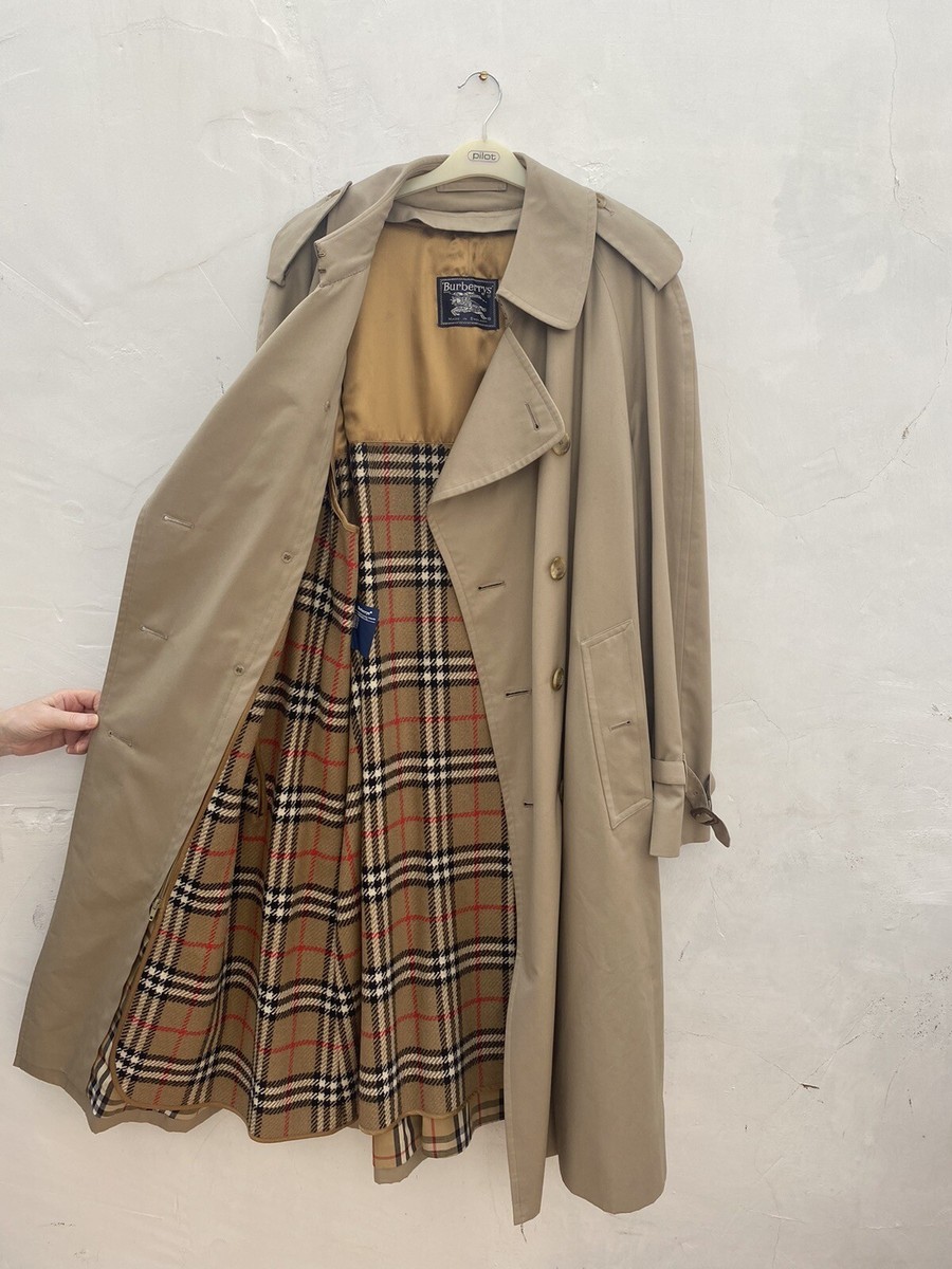 vintage burberry trench coat mens | eBay UK