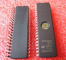 10 PCS M27C4002-10F1 M27C4002 DIP-40 EPROMs ST NEW