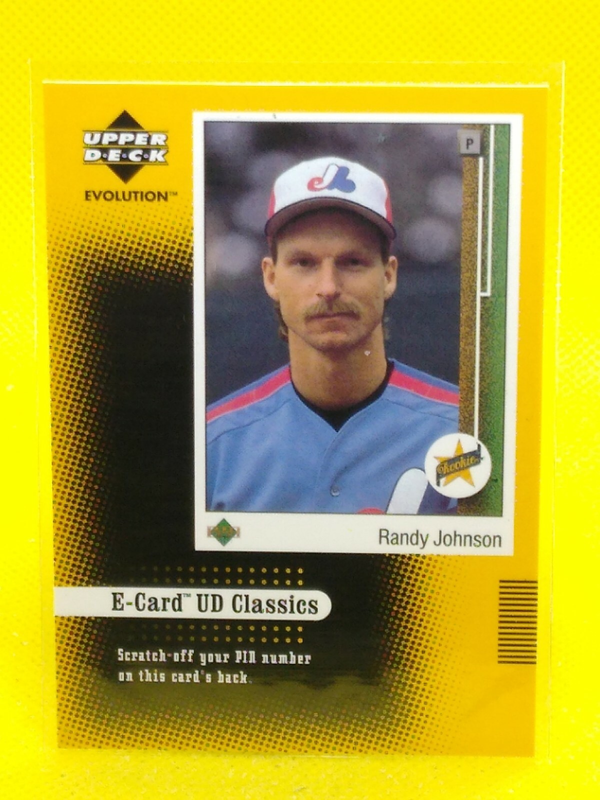 Randy Johnson 2001 Upper Deck Evolution E-Card UD CLASSICS #EC3