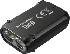 Nitecore TINI 2 Keychain LED Light Resists Water / Impact Aluminum Construction
