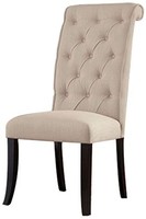 Ashley Furniture Signature Design Tripton Dining Uph Side Chair, Linen, Set Of 2 on sale Ashley Furniture Signature Design Tripton Dining Uph Side Chair, Linen, Set Of 2 on sale