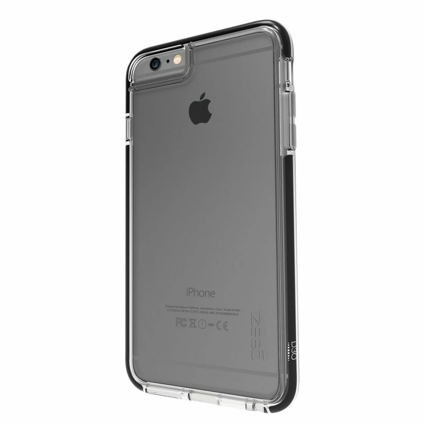 GEAR4 IPHONE 6S PLUS & 6 PLUS PICCADILLY CASE COVER WITH D30 | CLEAR/BLACK - Image 4 of 4