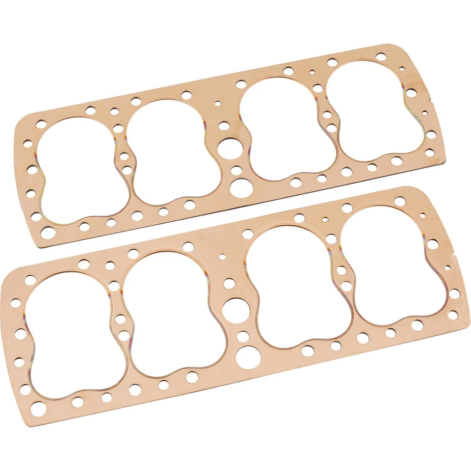 Juntas de cabeza plana Speedway Motors 1939-1948 Ford V8 Big Bore, cobre, 0,070" Foto 2 de 4