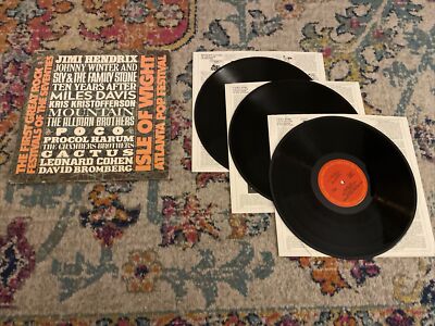 First Great Rock Festivals Of The SeveNTY Isle Of Wight/Atlanta Pop Fest PSYCH