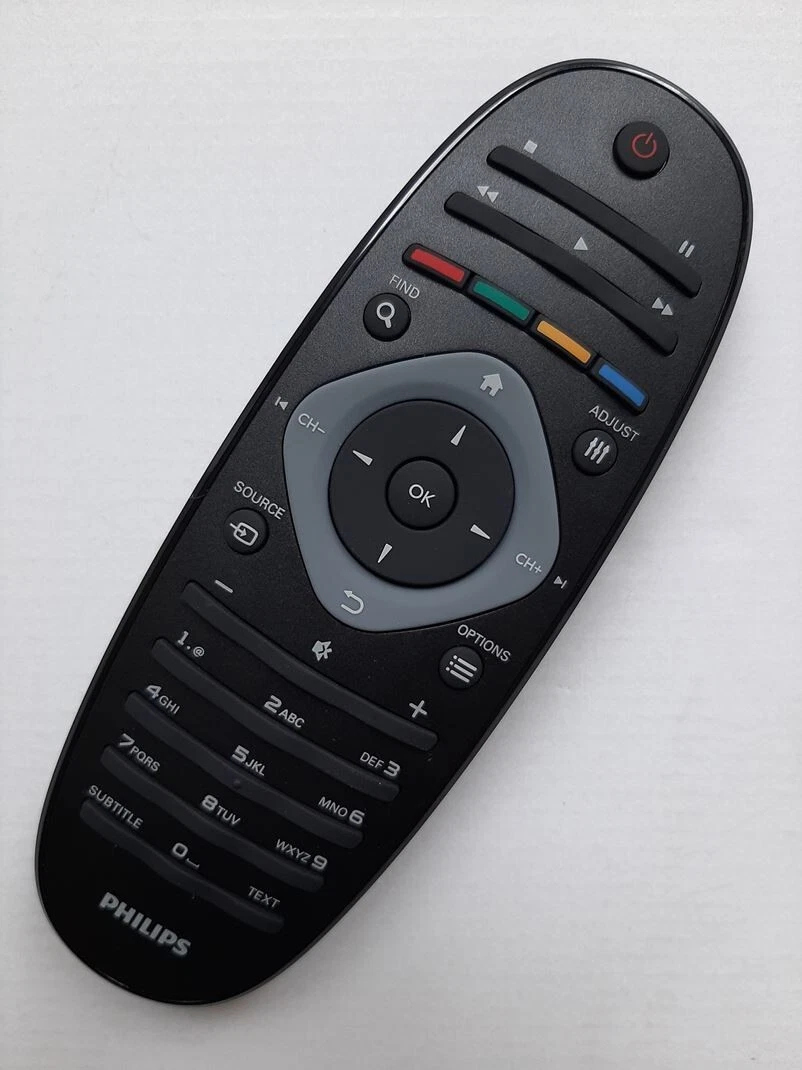 Télécommande Neuve Pour Téléviseur Philips 37PFL7675H / 37PFL7675H/12 - Remplacement Original