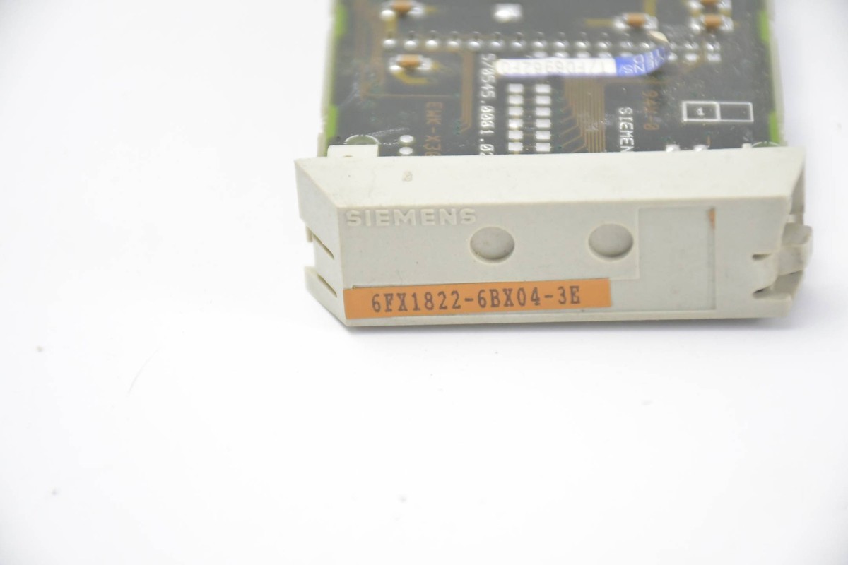 Siemens Sinumerik 810/820T-GA3 6FX1822-6BX04-3E ( 6FX1 822-6BX04
