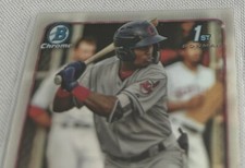 2018 Bowman Chrome Draft Baseball Korey Holland Cleveland Guardians Refractor