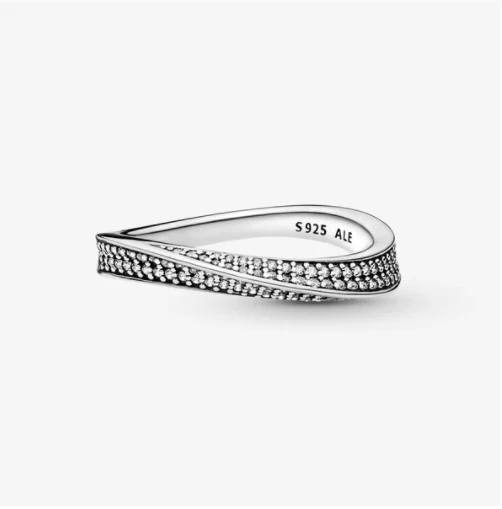 Wave pandora shop ring