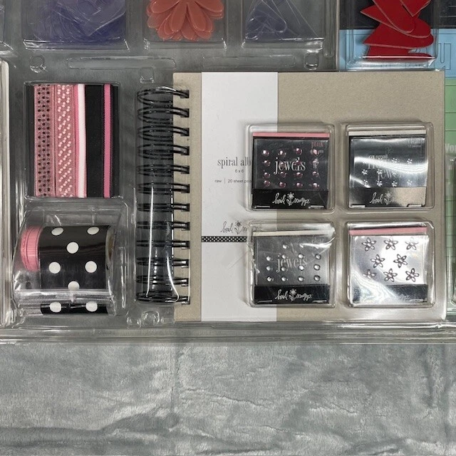 Heidi Swapp 567 piezas tema familiar adorno colección álbum de recortes kit nuevo Foto 4 de 4