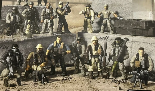 LOT MEGA MINIFIGS: SPECIAL OPS TACTICAL INFILTRATION BATTLE ROYALE WARZONE COD