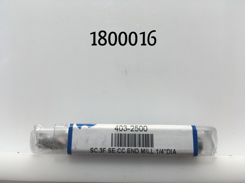 1/4" Dia x 3/4" LOC x 2-1/2" OAL 3 Flute Square End Mill OSG NEW in Package - Picture 4 of 4