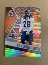 2017 Panini Phoenix Rookies Orange /99 Shaquill Griffin #185 Rookie RC
