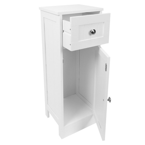 Modern Bathroom Furniture Cabinet Cupboard Shelves Storage units in White - Picture 2 of 6