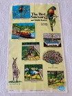 Linen Tea Towel Currumbin Bird Wildlife Sanctuary Australia Souvenir Gold Coast
