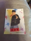 1989 Topps New Kids On The Block Sticker Card #5 Joe