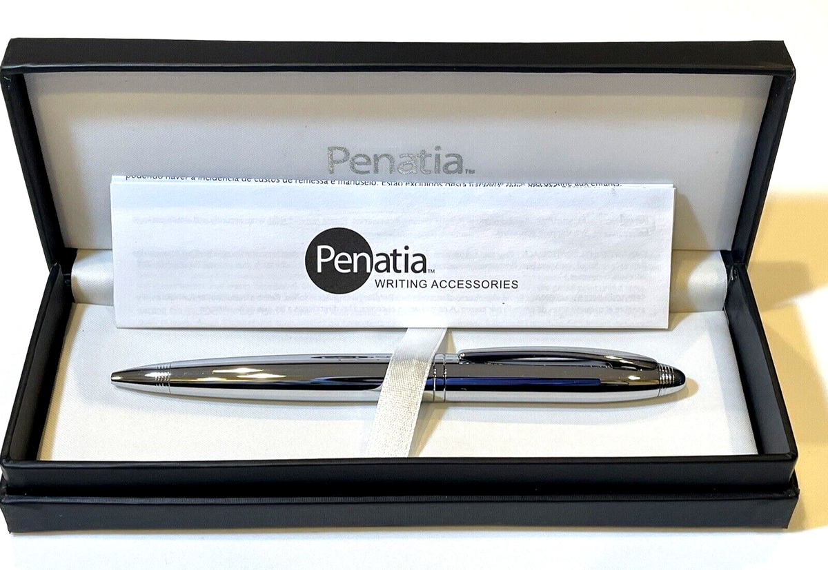 Penatia by Cross Chrome Lexington Ballpoint Pen BP602- 1/2 Gift