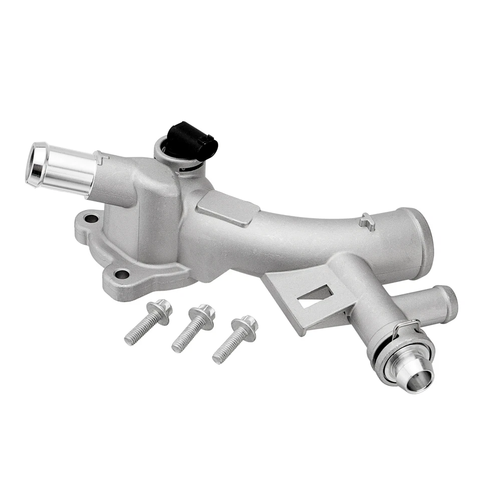 Carcasa de refrigerante de aluminio salida de agua con kit de mangueras de refrigerante para Buick Encore 1,4 L Foto 3 de 4