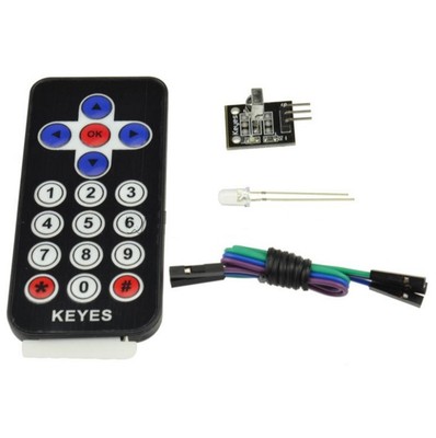 2PCS HX1838 VS1838 Arduino Infrared IR Wireless Remote Control Sensor Module Kit