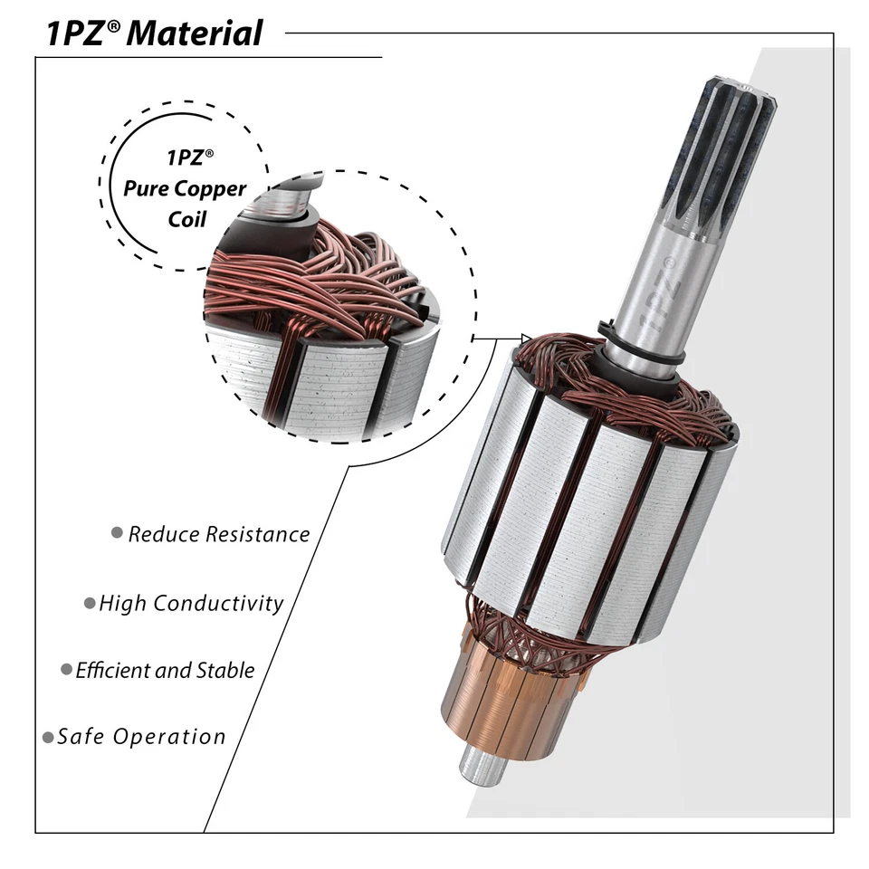 Arranque para Suzuki King Quad 300 250 1991-2002 Quadrunner 250 LTF250 31100-19B00 Foto 4 de 4