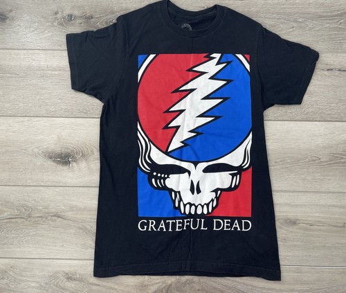 Grateful Dead Unisex Tee T-Shirt Black 