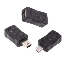 3pcs/lot Micro USB 2.0 to Mini USB 5Pin Male to Female Extension Data Power A...