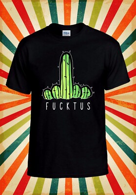 Fucktus Cactus Middle Finger Fun Cool Men Women Unisex Baseball T Shirt Top 2935