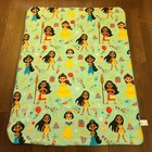 Disney 100 Soft Throw Blanket Princess Celebration 49" X 38" Belle Pocahontas