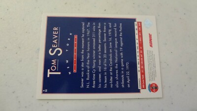 おじこんヘンダーソン、カブレラオルティズ、ロビンソントムシーバージョンソン 1995 UPPER DECK SONIC # 9 OF 20 TOM SEAVER BASEBALL CARD | eBay