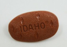 Idaho State ID Plastic Potato Collectible Pin Pinback Travel Souvenir Vintage (B