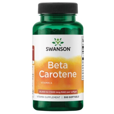 Swanson, Beta Carotene 25,000IU (7,500mcg), 300 Weichkapseln - Blitzversand