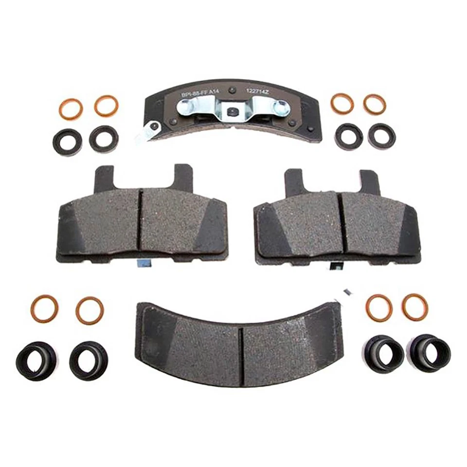 Brake Pad Shoe Set Fits 1993 1994 1995 1996 1997 1998 1999 GMC C1500 Front Rear - Image 3 of 4