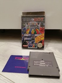 Pin Bot Nintendo Nes Spiel UK Version OVP mit Handbuch komplett CIB