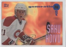 1995-96 Skybox Emotion generatioNext Saku Koivu #7 0i5