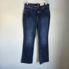 NYDJ Barbara Bootcut Jeans Womens 16 Dark Wash Lift Tuck Technology Stretch NWT