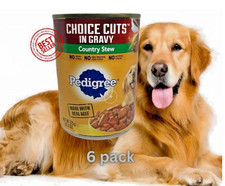 PEDIGREE CHOICE CUTS IN GRAVY (Country Chew) Wet Dog Food, 13.2 Oz (Pack of 6) 2.42 per gallon