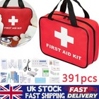 391 Piece First-Aid Kit Bag Medical Box Family Emergency Medicine Storage Bag UK