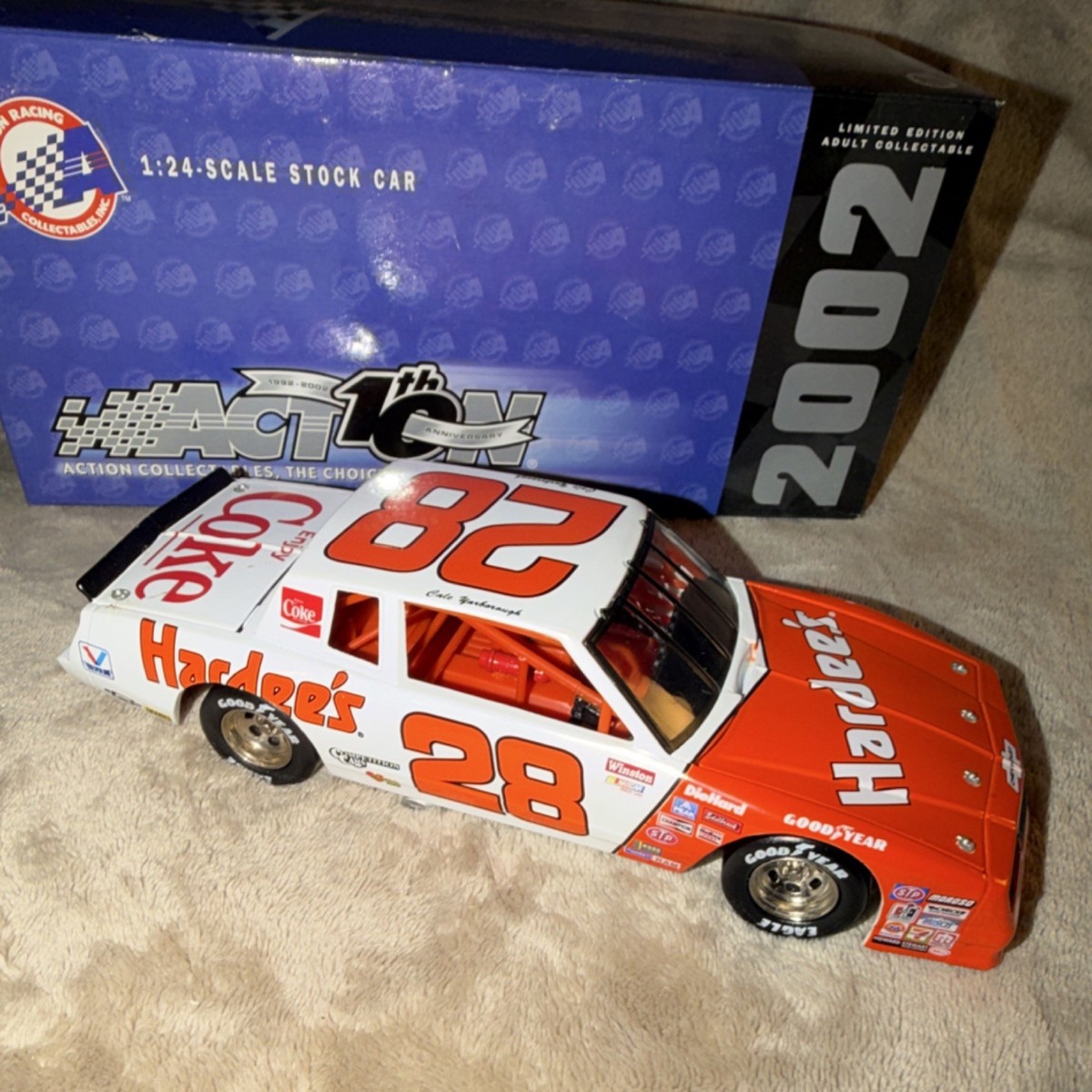 ACTION Cale Yarborough Monte Carlo #28 1984 1:24 NASCAR Ltd Ed