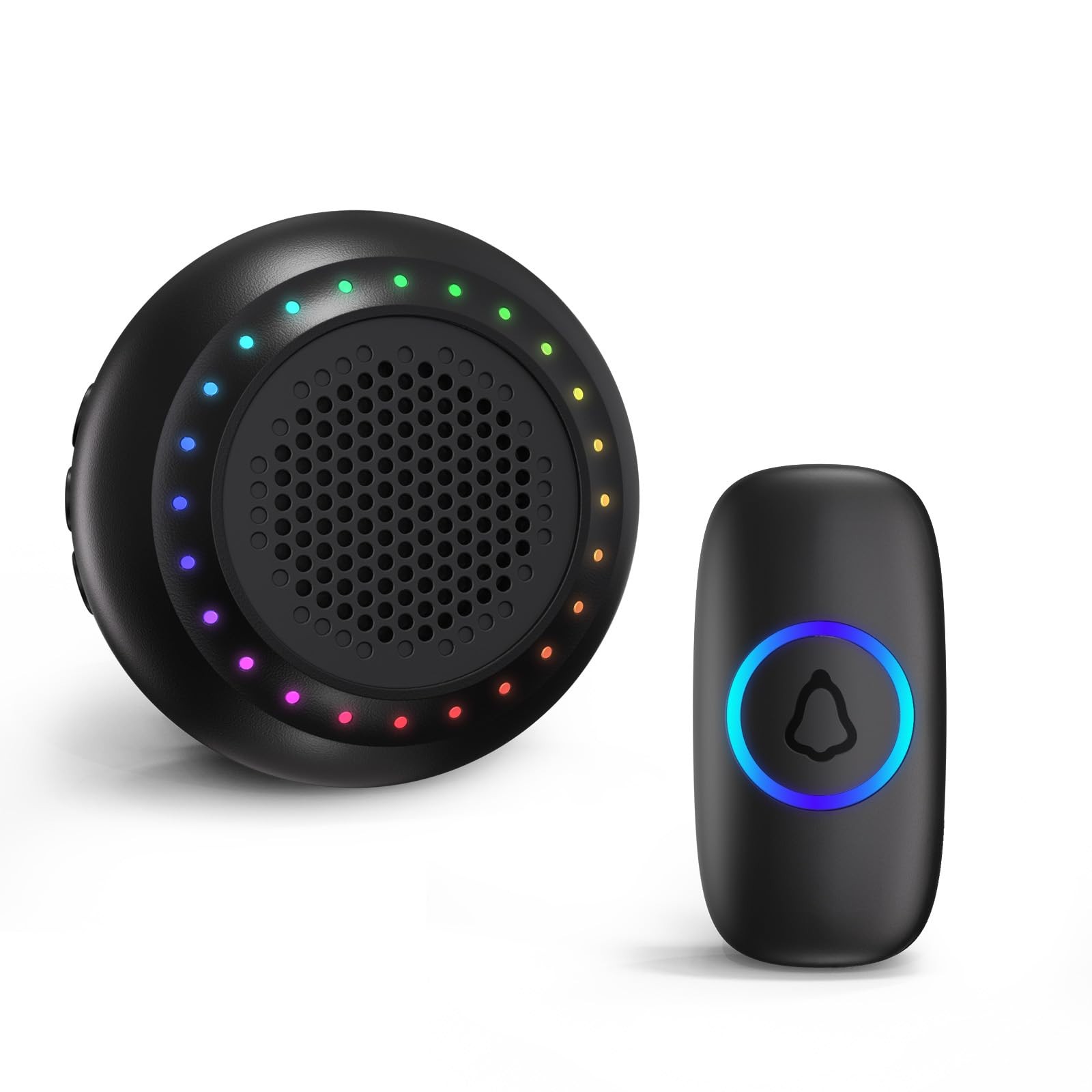 Wireless Doorbell for Teacher Waterproof Classroom Alert system Black