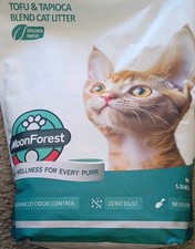 MOONFOREST Tapioca Cat Litter, Odor Control Dust-Free Clumping Litter